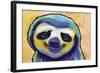 Happy Sloth-Corina St. Martin-Framed Giclee Print