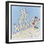 Happy Snowman, 2008-David Cooke-Framed Giclee Print