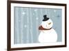 Happy Snowman-Anne Cote-Framed Giclee Print