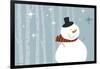 Happy Snowman-Anne Cote-Framed Giclee Print