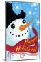 Happy Snowman-Patricia Dymer-Mounted Giclee Print