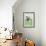 Happy Spring, Dressed Frog and Dog-null-Framed Art Print displayed on a wall