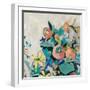 Happy Spring Florals I-Jacob Q-Framed Art Print