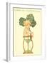 Happy St. Patrick's Day, Baby on Hourglass-null-Framed Art Print