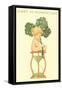 Happy St. Patrick's Day, Baby on Hourglass-null-Framed Stretched Canvas