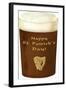 Happy St. Patrick's Day, Beer-null-Framed Art Print