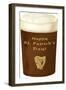 Happy St. Patrick's Day, Beer-null-Framed Art Print