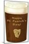 Happy St. Patrick's Day, Beer-null-Mounted Art Print