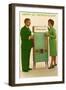 Happy St. Patrick's Day, Green Beer Vending Machine-null-Framed Art Print