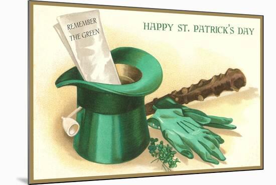 Happy St. Patrick's Day-null-Mounted Premium Giclee Print