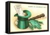 Happy St. Patrick's Day-null-Framed Stretched Canvas