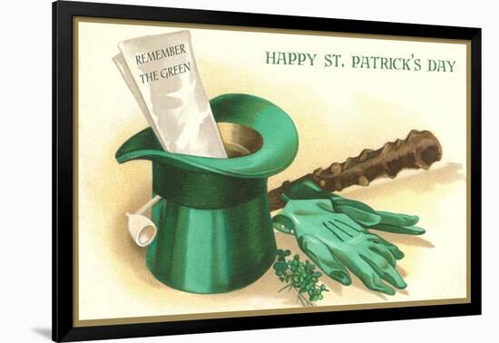 Happy St. Patrick's Day-null-Framed Art Print