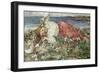 Happy Summer (Oil on Canvas)-Edward Atkinson Hornel-Framed Giclee Print