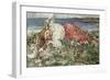 Happy Summer (Oil on Canvas)-Edward Atkinson Hornel-Framed Giclee Print