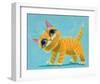 Happy Tabby-K^ Leov-Framed Art Print