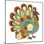 Happy Thanksgiving Beautiful Turkey Card-Alisa Foytik-Mounted Art Print