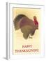 Happy Thanksgiving, Turkey-null-Framed Art Print