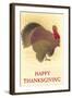 Happy Thanksgiving, Turkey-null-Framed Art Print
