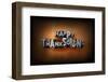 Happy Thanksgiving-enterlinedesign-Framed Photographic Print