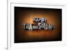 Happy Thanksgiving-enterlinedesign-Framed Photographic Print