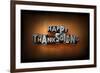 Happy Thanksgiving-enterlinedesign-Framed Photographic Print