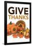 Happy Thanksgiving-Gerard Aflague Collection-Framed Poster