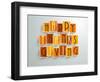 Happy Thanksgiving-aispl-Framed Art Print