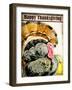 Happy Thanksgiving-Kimberly Allen-Framed Art Print