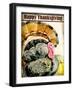 Happy Thanksgiving-Kimberly Allen-Framed Art Print