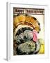 Happy Thanksgiving-Kimberly Allen-Framed Art Print