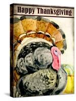 Happy Thanksgiving-Kimberly Allen-Stretched Canvas