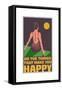 Happy Things-Dionisis Gemos-Framed Stretched Canvas