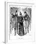 Happy Thought!, 1887-George Du Maurier-Framed Giclee Print