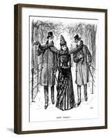 Happy Thought!, 1887-George Du Maurier-Framed Giclee Print