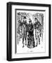 Happy Thought!, 1887-George Du Maurier-Framed Giclee Print