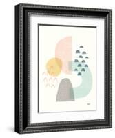 Happy Thoughts I v2-Moira Hershey-Framed Art Print