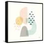 Happy Thoughts I-Moira Hershey-Framed Stretched Canvas