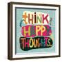 Happy Thoughts II-Cheryl Warrick-Framed Art Print