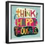 Happy Thoughts II-Cheryl Warrick-Framed Art Print