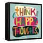 Happy Thoughts II-Cheryl Warrick-Framed Stretched Canvas