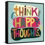 Happy Thoughts II-Cheryl Warrick-Framed Stretched Canvas