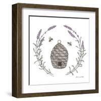 Happy to Bee Home II-Sara Zieve Miller-Framed Art Print