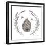 Happy to Bee Home II-Sara Zieve Miller-Framed Art Print