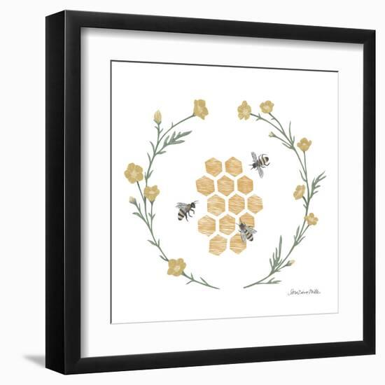 Happy to Bee Home III-Sara Zieve Miller-Framed Art Print