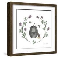 Happy to Bee Home IV-Sara Zieve Miller-Framed Art Print