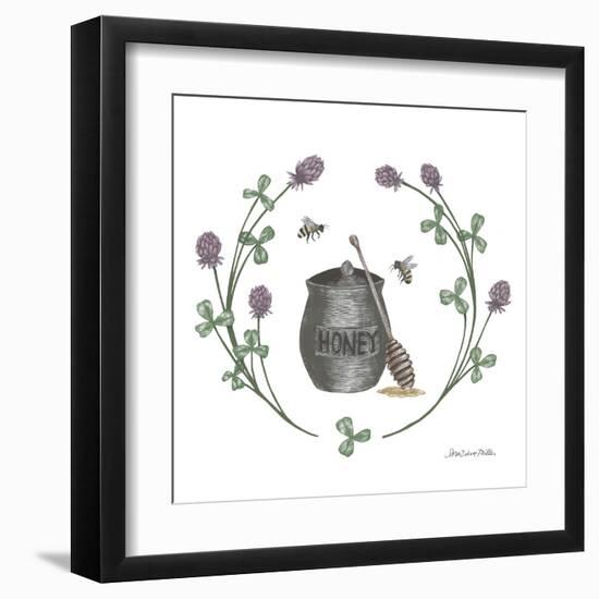 Happy to Bee Home IV-Sara Zieve Miller-Framed Art Print