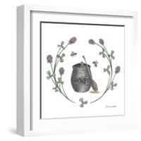 Happy to Bee Home IV-Sara Zieve Miller-Framed Art Print