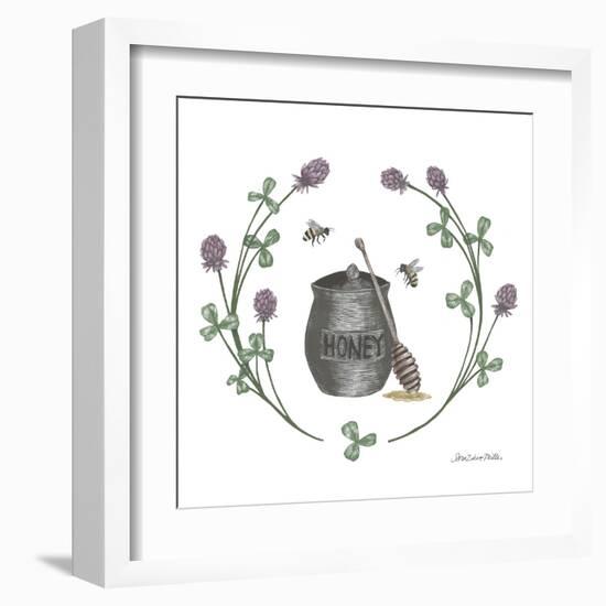 Happy to Bee Home IV-Sara Zieve Miller-Framed Art Print