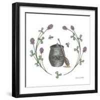 Happy to Bee Home IV-Sara Zieve Miller-Framed Art Print