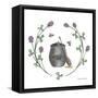 Happy to Bee Home IV-Sara Zieve Miller-Framed Stretched Canvas